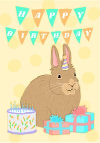 Tap to view Bunny Birthday Card