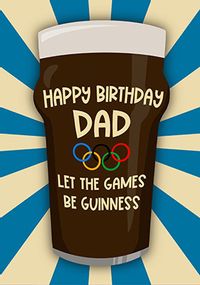 Tap to view Dad Let the Games Birthday Card