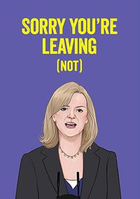 Tap to view Sorry You're Leaving (Not) New Job Card