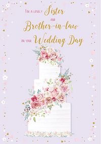 Tap to view Lovely Sister and Brother in Law Wedding Day Card