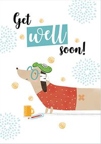Tap to view Get Well Soon Sausage Dog Card