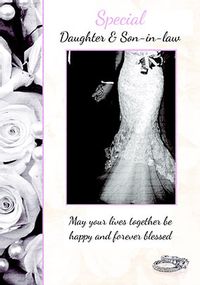 Tap to view Special Daughter & Son-in-Law Wedding Card