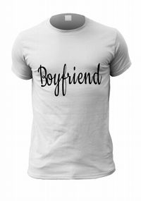 Tap to view Boyfriend Personalised T-Shirt