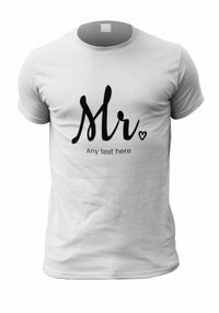 Tap to view Mr Personalised T-Shirt