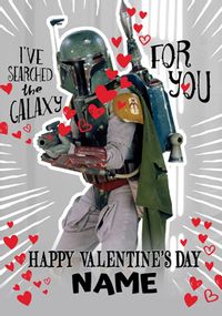 Tap to view Boba Fett Valentine's Day Card - Star Wars