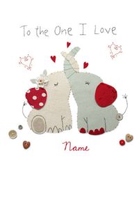 Tap to view Carlton - One I Love Elephants Card