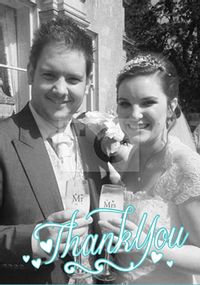 Tap to view Essentials - Wedding Thank You Card Full Photo Upload
