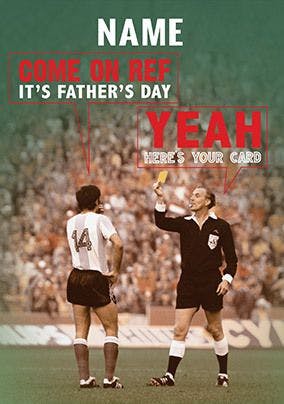 Father's Day Football Cards