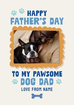 Dog Dad Father's Day Cards