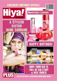 Tap to view Hiya! Birthday Sister Multi Photo