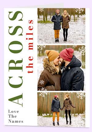 Across the Miles Christmas Cards