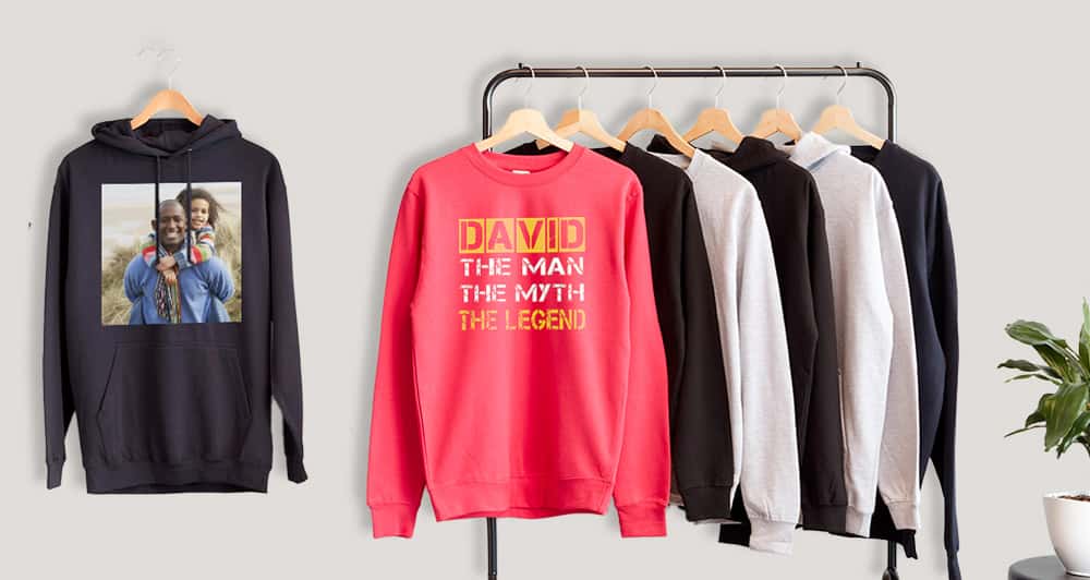 Personalised Sweaters & Hoodies