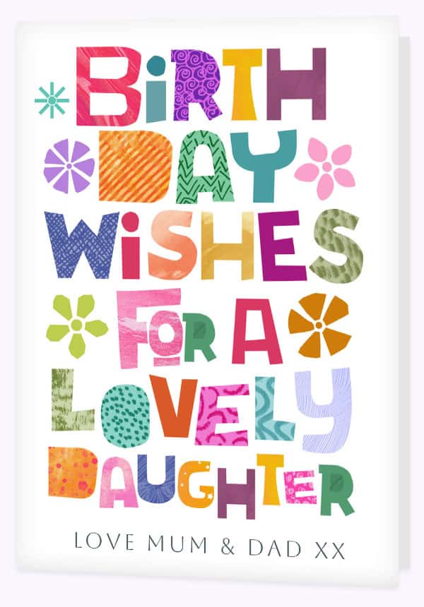 Shop Daughter Birthday Cards