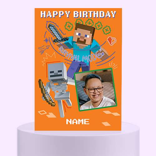 Shop Minecraft Birthday Cards