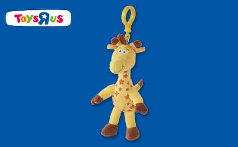 Geoffrey Plush Keychain