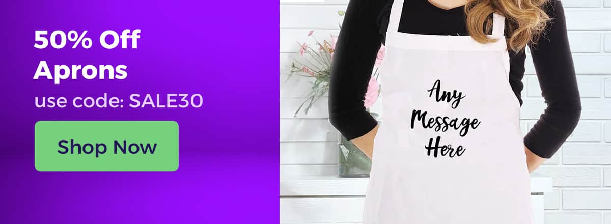 Shop 50% Off Aprons