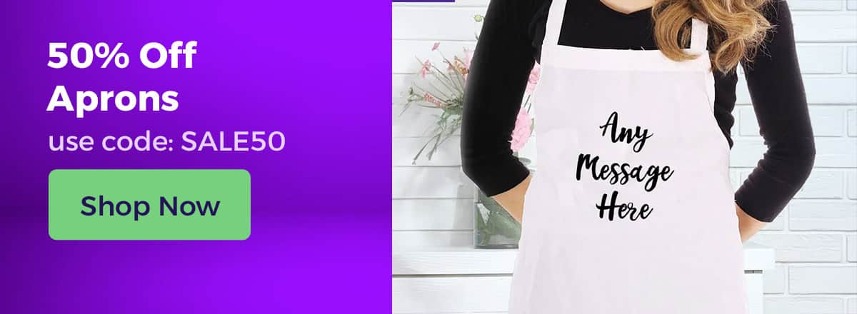 Shop 50% Off Aprons