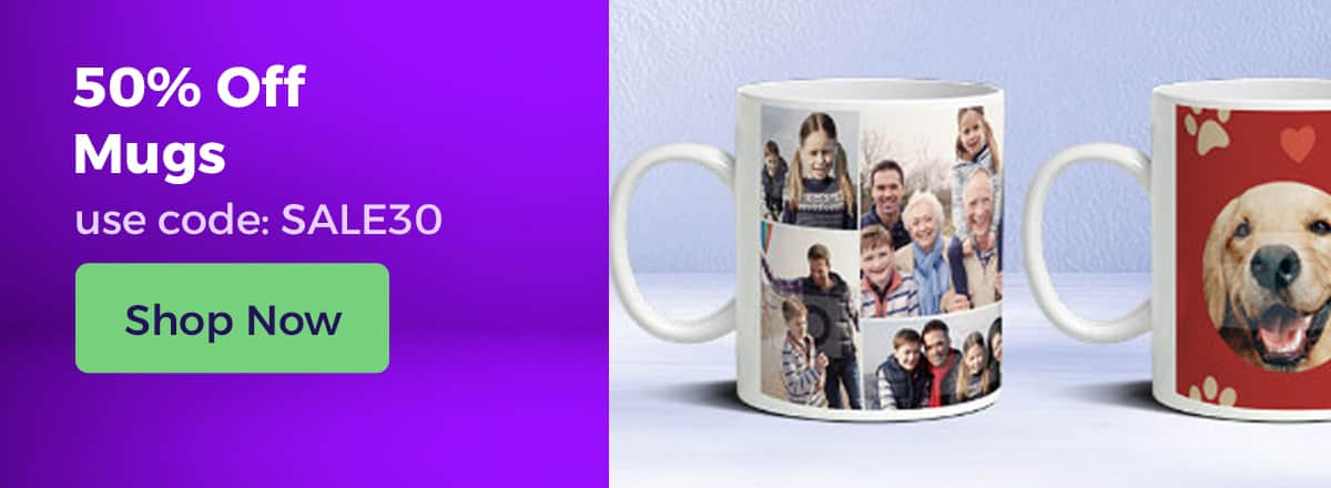 Shop 50% Off Mugs