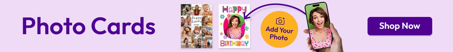 Birthday Photo Cards