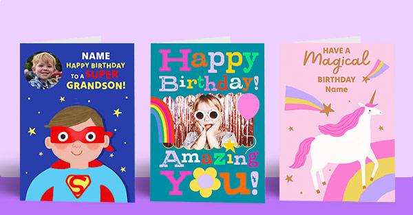 Kids Birthday Cards