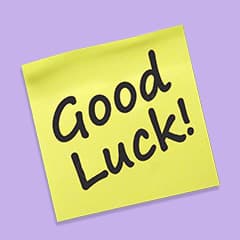 Click here to view Good Luck Exam Cards