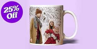 25% Off Mugs