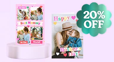 20% Off A4 Cards