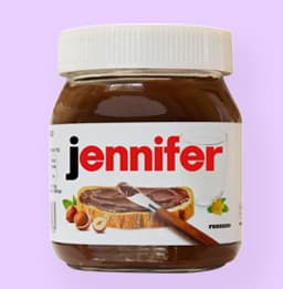 Personalised Nutella