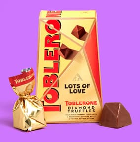 Lots of Love Mini Toblerone Truffles