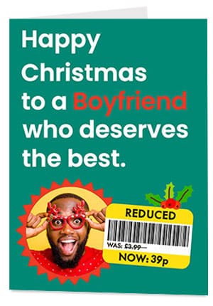 Shop all Boyfriend Christmas Cards