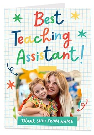 Shop Teaching Assistant Cards