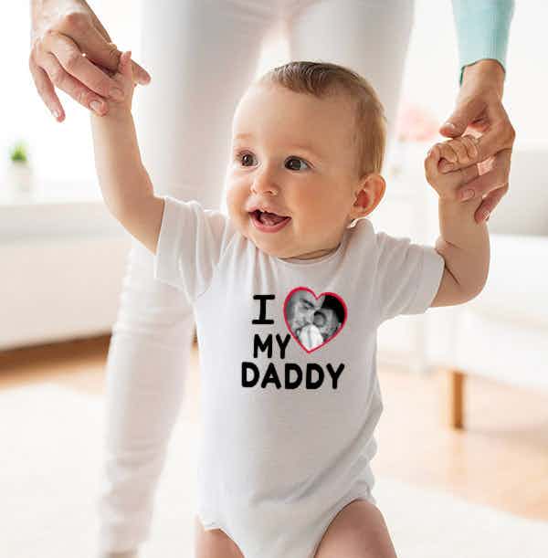 I Love My Daddy Baby Grows