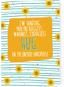 Warmest cuddliest hug card