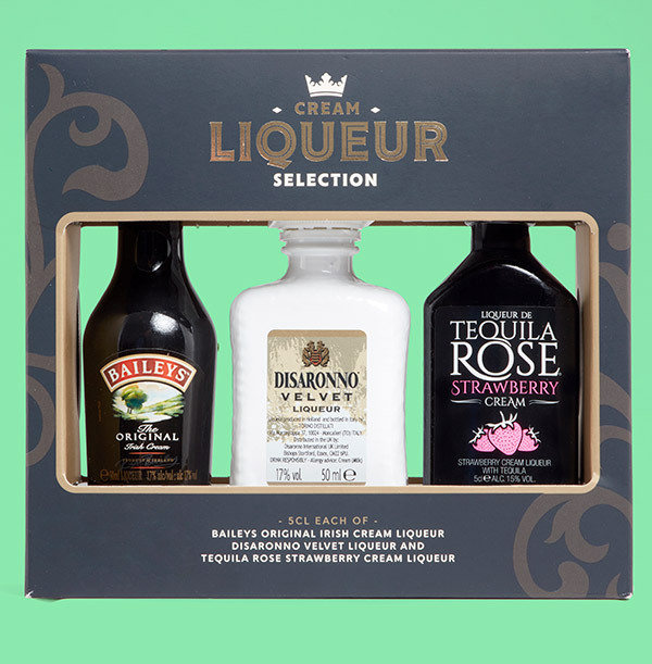 Cream Liqueur Trio