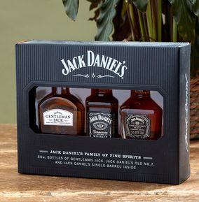 Jack Daniel's 'Family' Bourbon Miniature Gift Set | Funky Pigeon