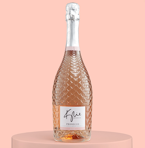 Kylie Minogue Rose Prosecco