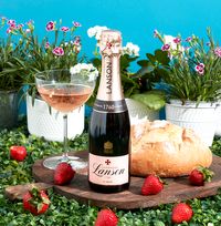 Tap to view Lanson Rosé Champagne Half Bottle