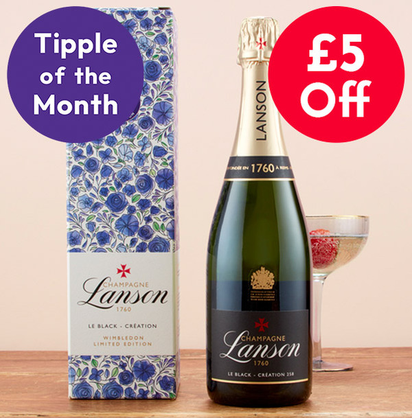 Lanson Le Black Creation Wimbledon Giftbox Limited Edition WAS £42 NOW £37