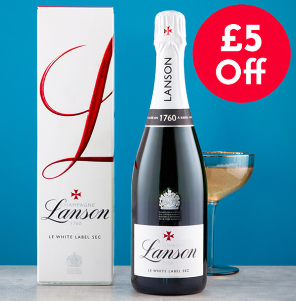 Lanson Le White Label in Gift Box WAS £43 NOW £38