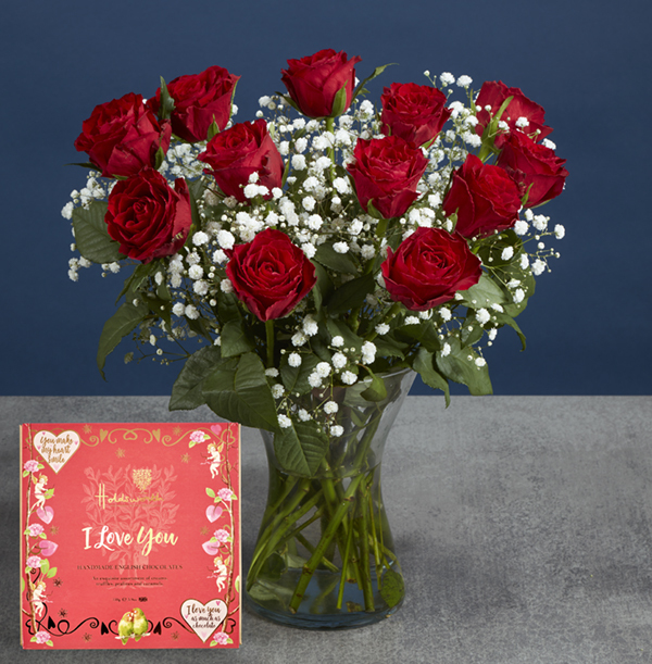 I Love You Red Rose Gift Set