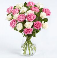 Tap to view Luxury Pink and White Roses