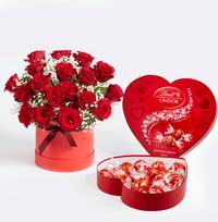 Tap to view Luxury Valentine's Hatbox Gift Set