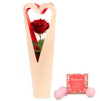 Tap to view The Single Red Rose & Bud Vase Gift Set