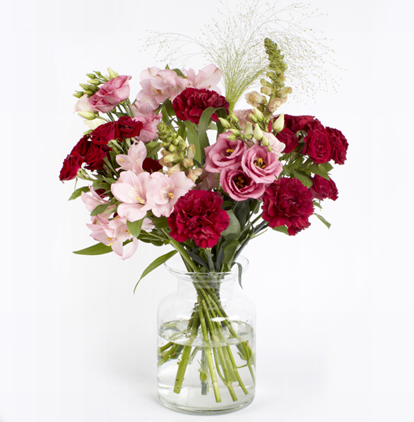 Red and Pink Romantic Bouquet