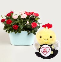 Tap to view Valentines Bee Mine Rose Trio