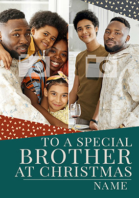 Brother Photo Christmas Card - You're Gold