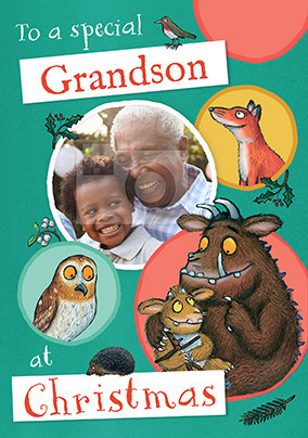 The Gruffalo - Special Grandson Photo Christmas Card