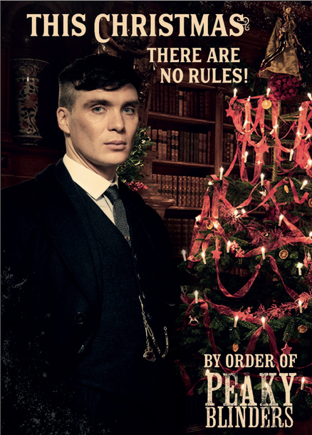This Christmas There Are No Rules Personalised Card