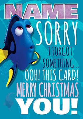 Finding Dory Christmas Card | Funky Pigeon