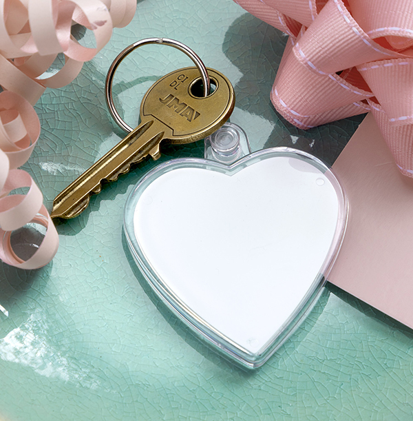 Romantic keyring hot sale